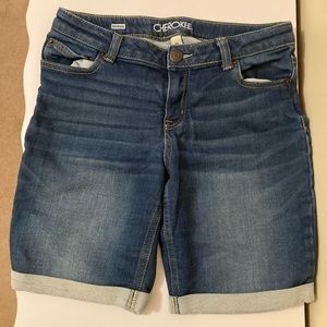 Girls Bermuda Jean Short 14/16